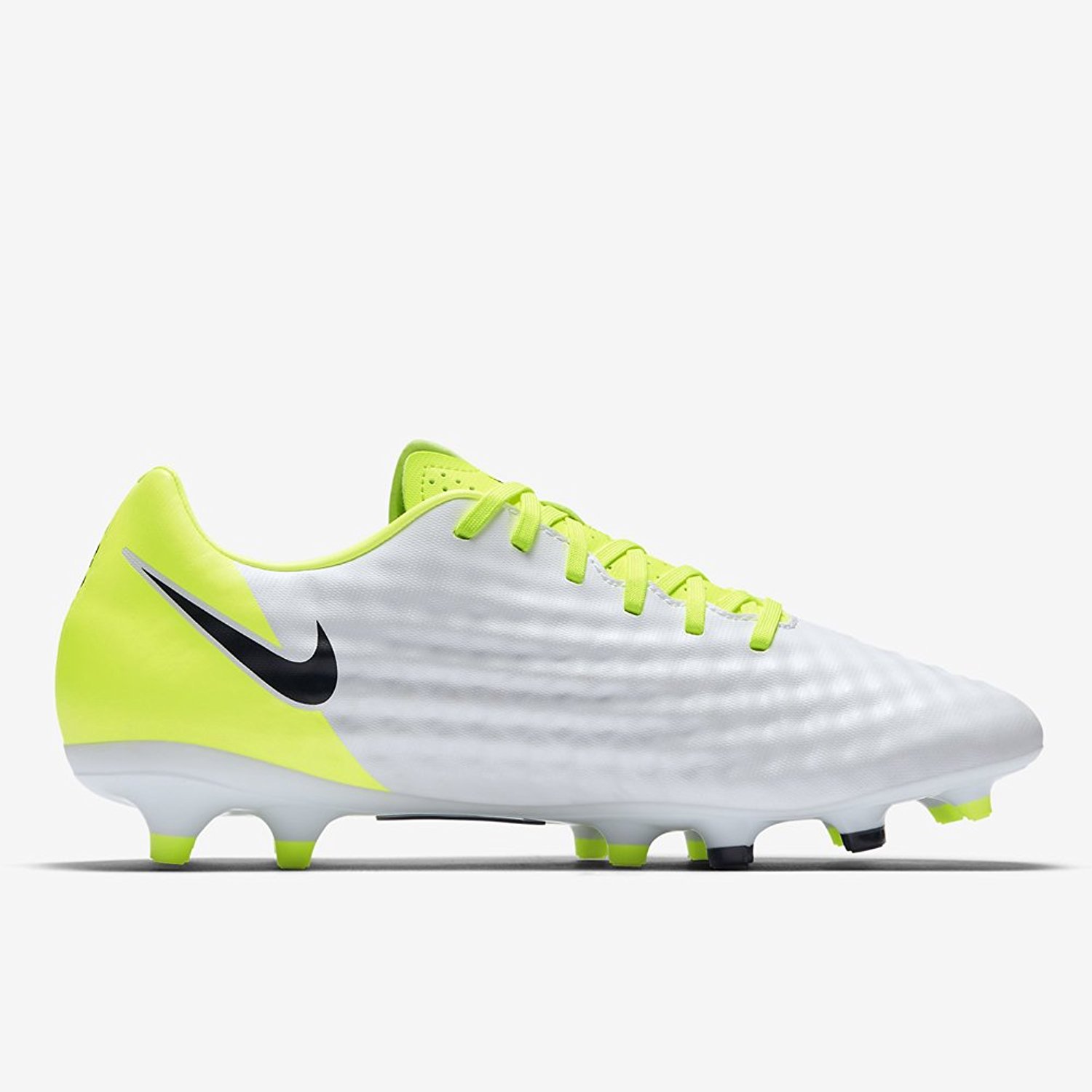 nike green and white shoes