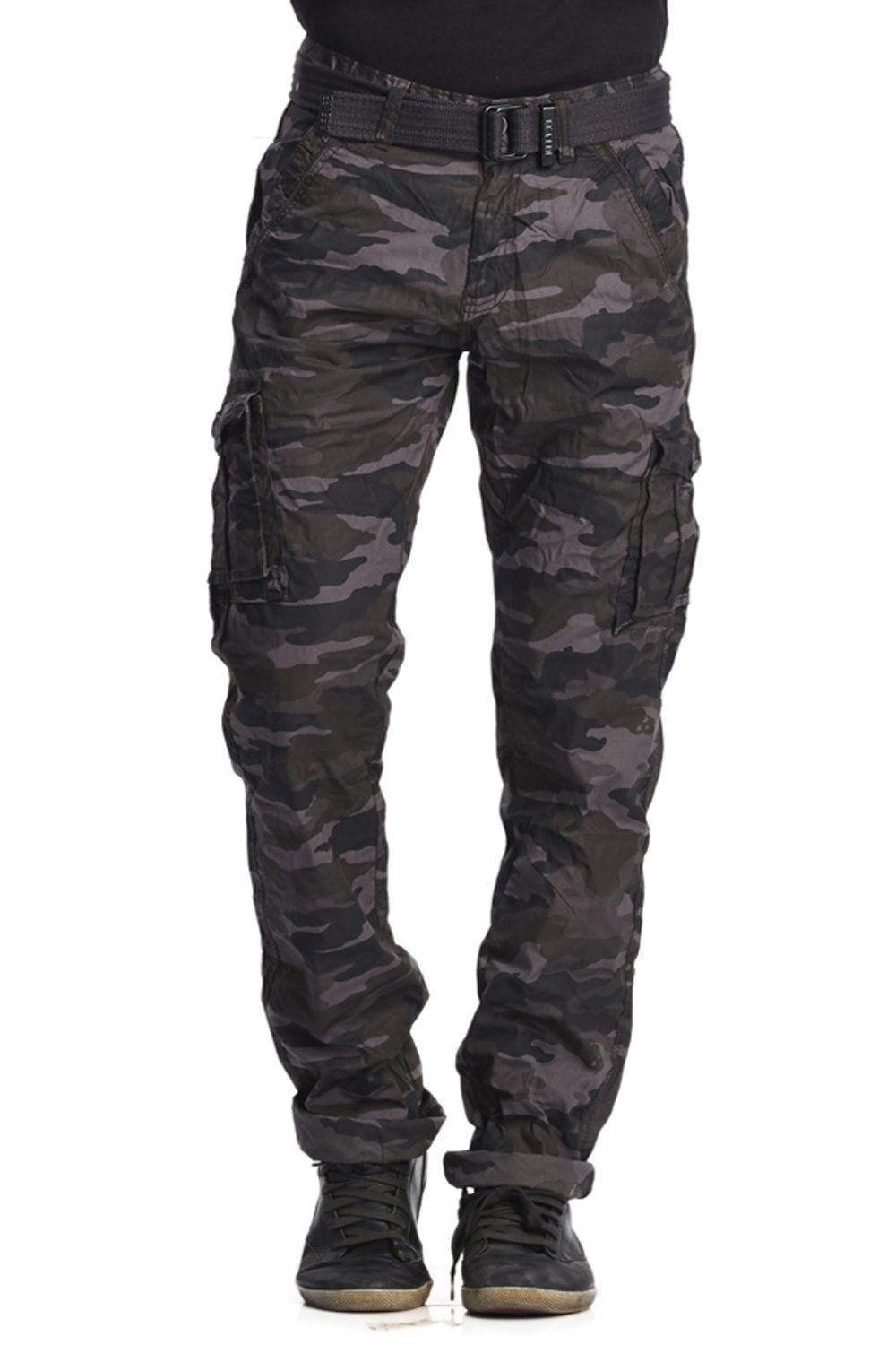 Buy BEEVEE Men's Gray Regular Fit Casual Trouser Online @ ₹1699 from ...