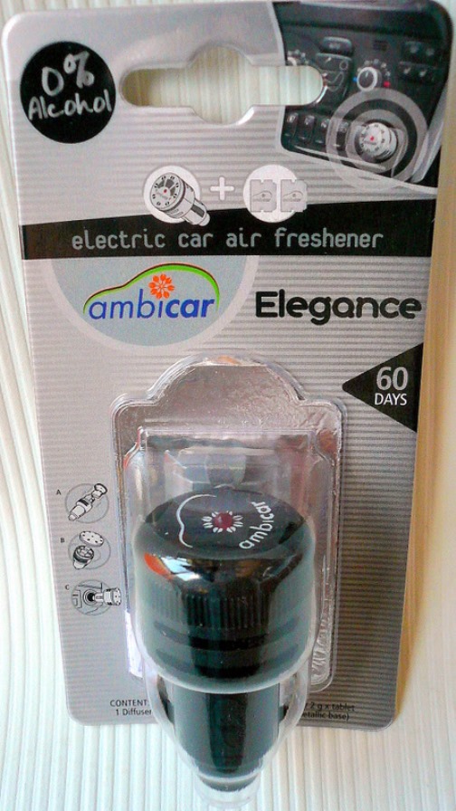 Buy Ambicar Electric Car Perfume With Extra Refill Pack Elegance Plug