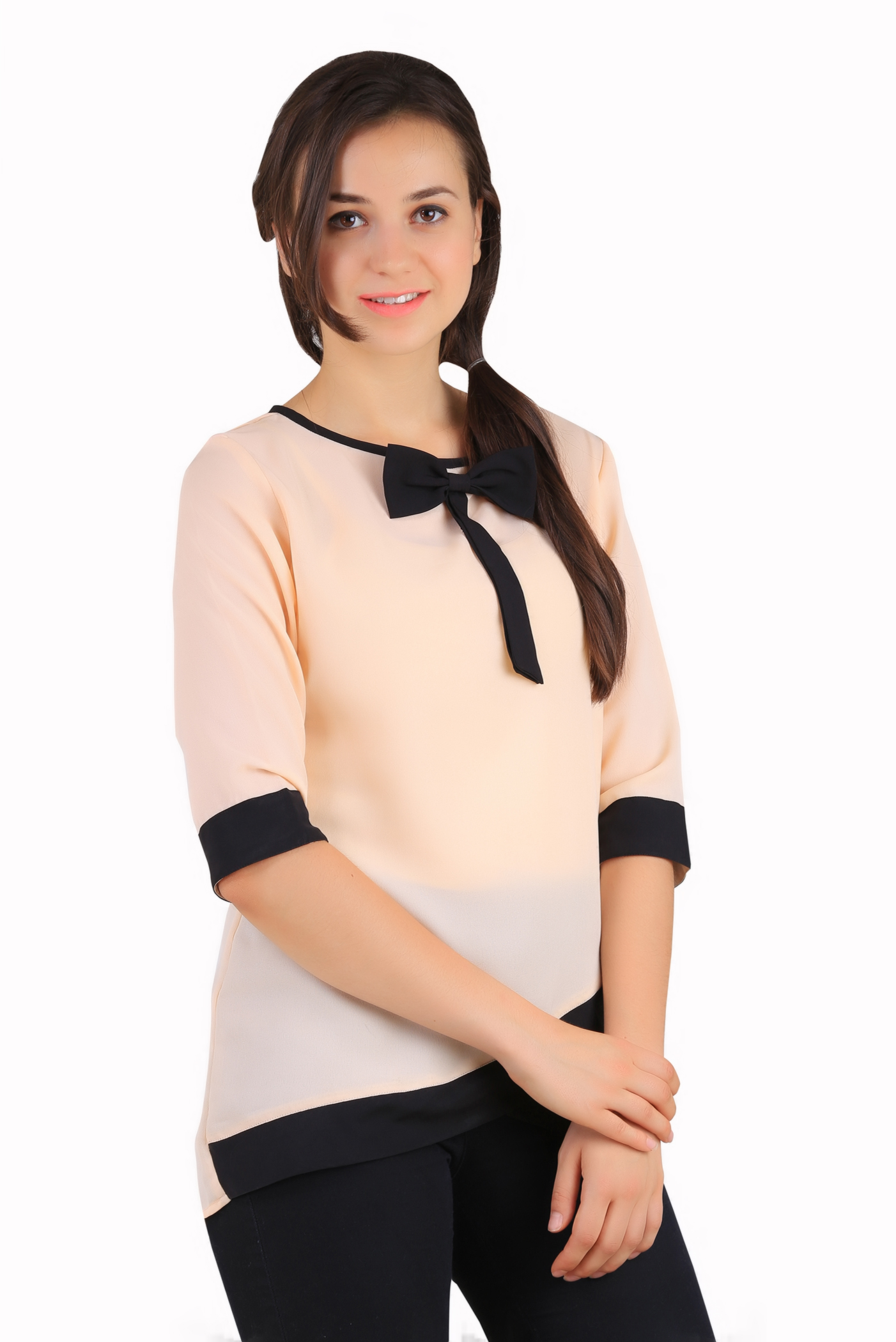 bow tie top for women