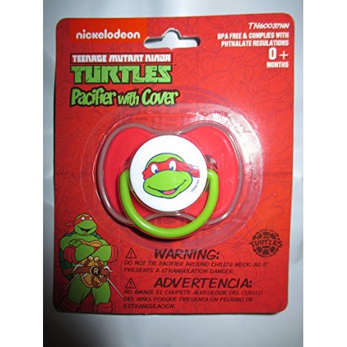 Buy Teenage Mutant Ninja Turtles Raphael Baby Pacifier with Cover