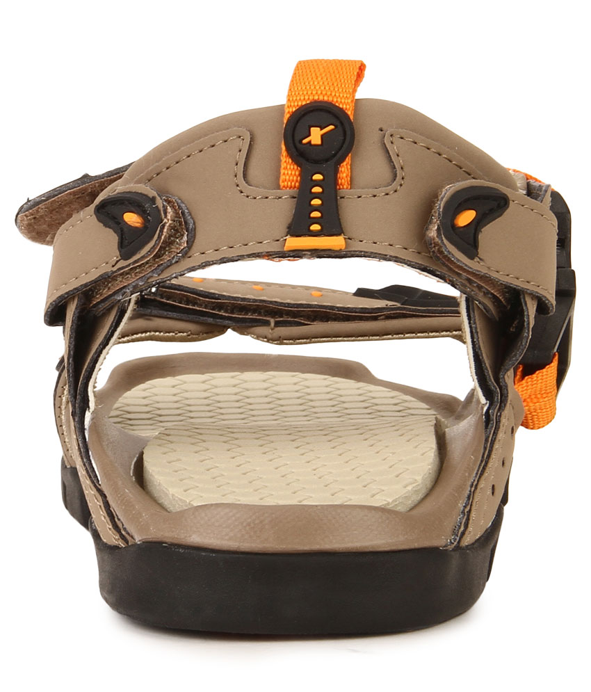 tan velcro sandals