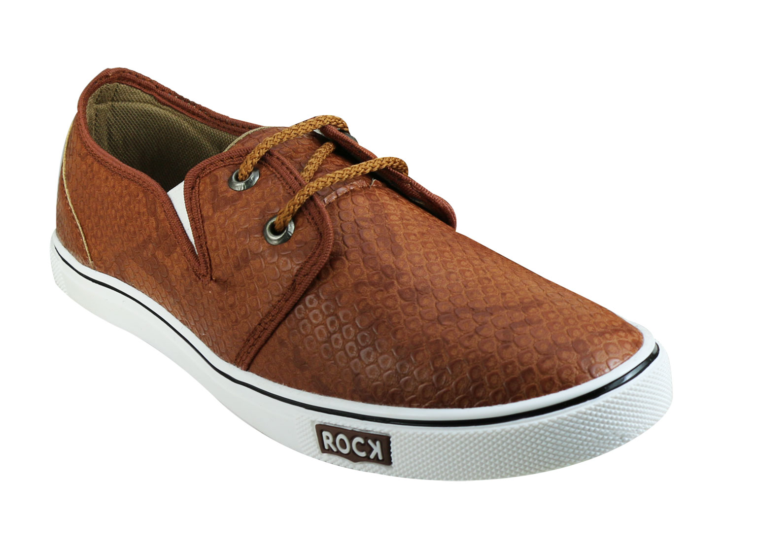 brown and tan shoes