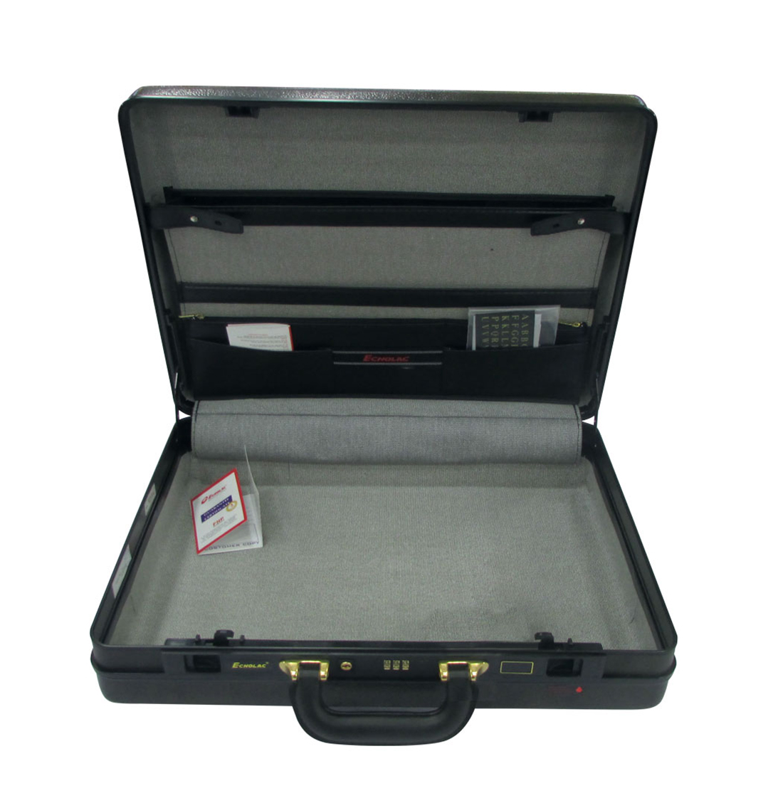 Buy ECHOLAC N622 ECSTACY DELUXE BRIEFCASE 18 BLACK Online ₹3960 from