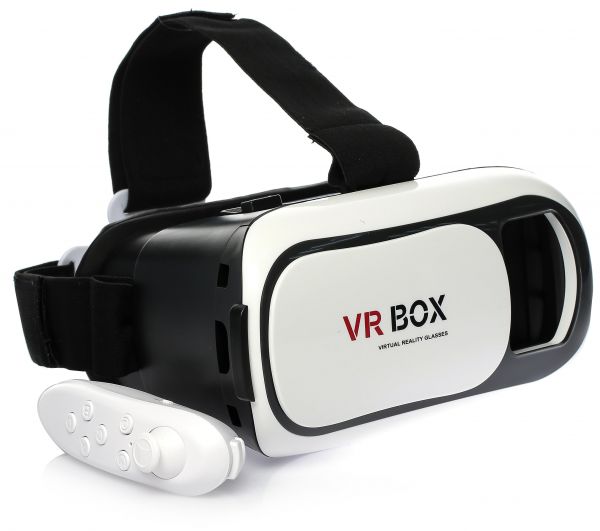 Buy Vr Box 3d Glass With Bluetooth Remote Smart Glasses Online ₹549 From Shopclues