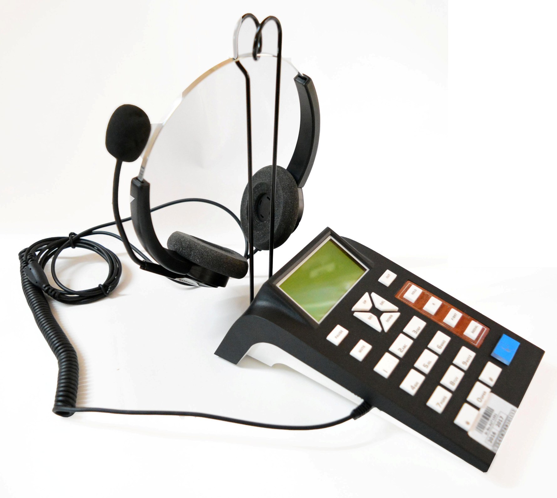 Buy Call Center Headphone landline telephone dialpad with headphone