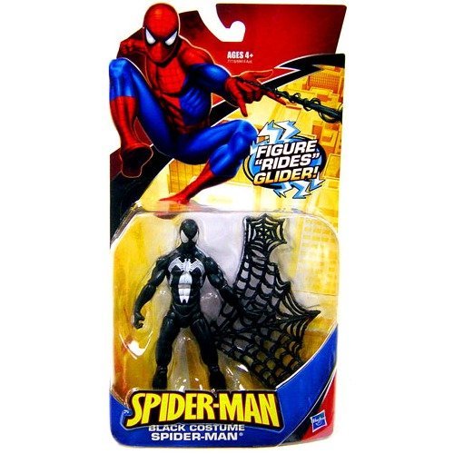 Buy SpiderMan Classic Heroes Action Figure Black Costume SpiderMan with ...