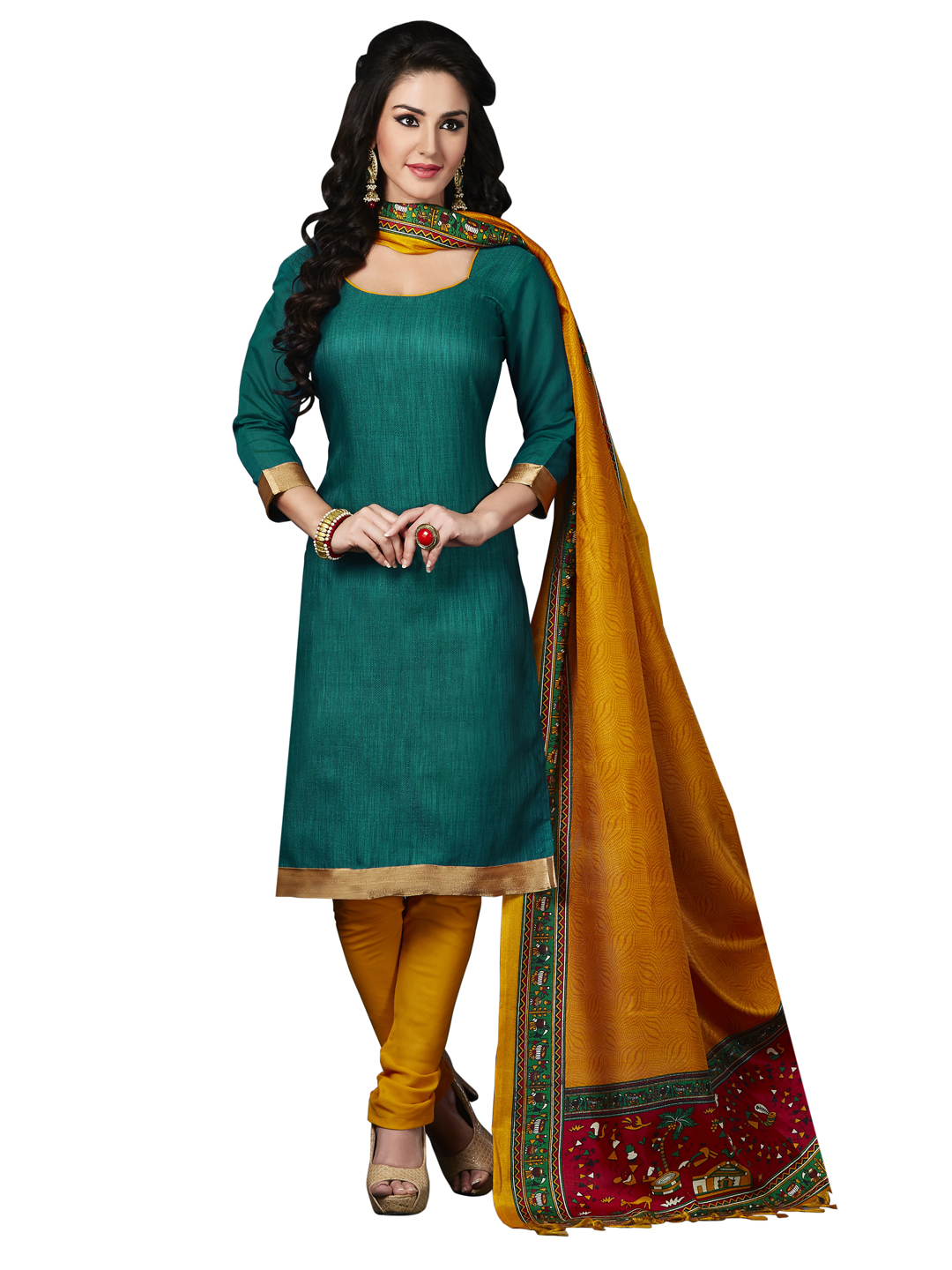 material salwar suit design