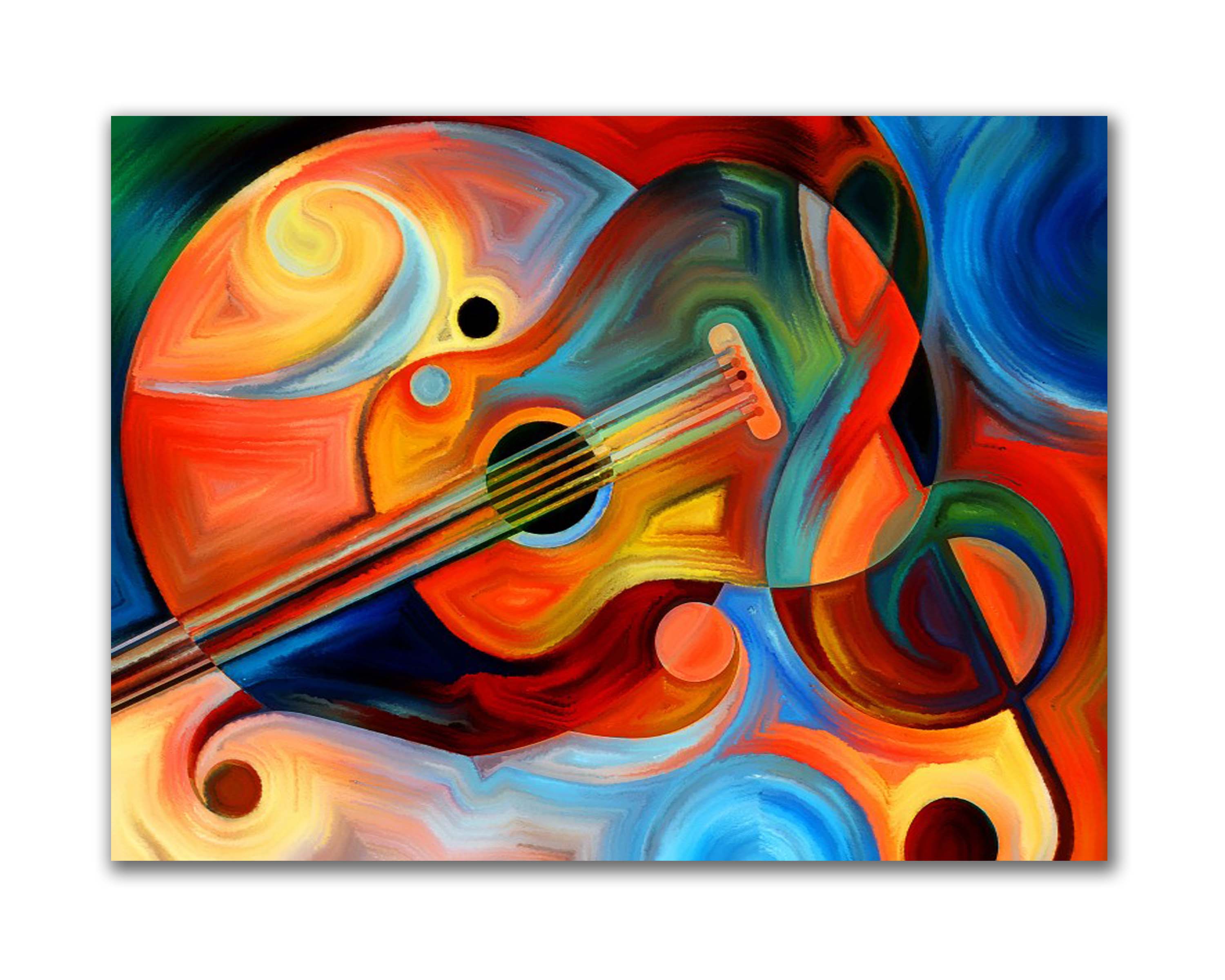 Buy subject of music and rhythm Painting 12 x 18 Inch Laminated Poster ...