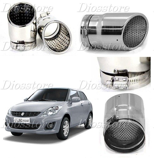 Shop Car Exhaust Muffler Tip Pipe For Maruti Swift Dzire 5811 Online