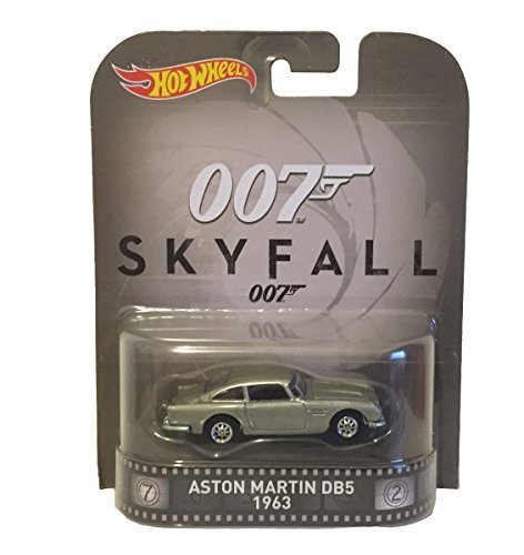 Buy hotwheels james bond 007 skyfall silver aston martin DB5 1963 car 1 ...