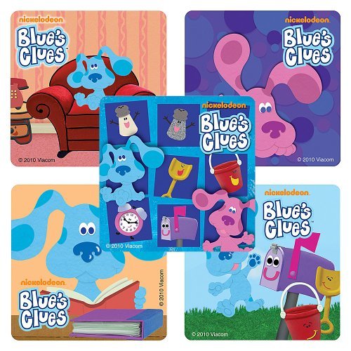 Buy Blue's Clues Stickers - 75 Per Pack by SmileMakers Inc Online ...