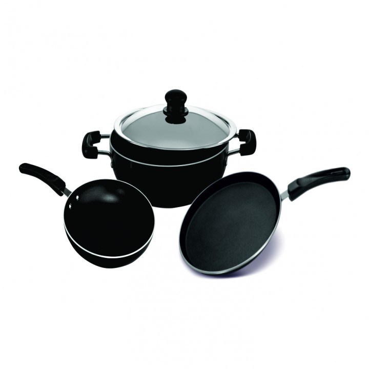 Buy Surya Accent 4 In 1 Non-Stick Cookware Set Online @ ₹1249 from ...