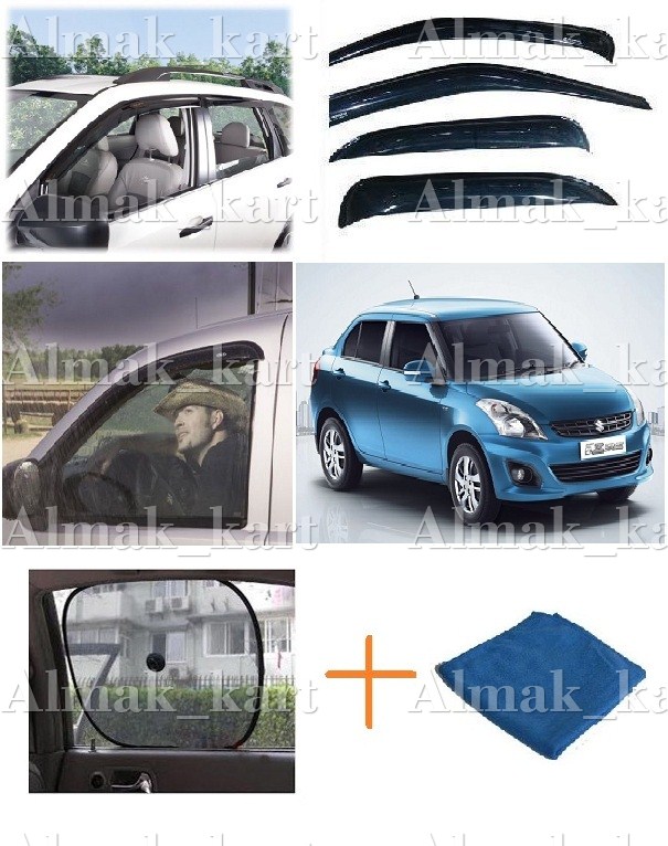 swift dzire door visor price