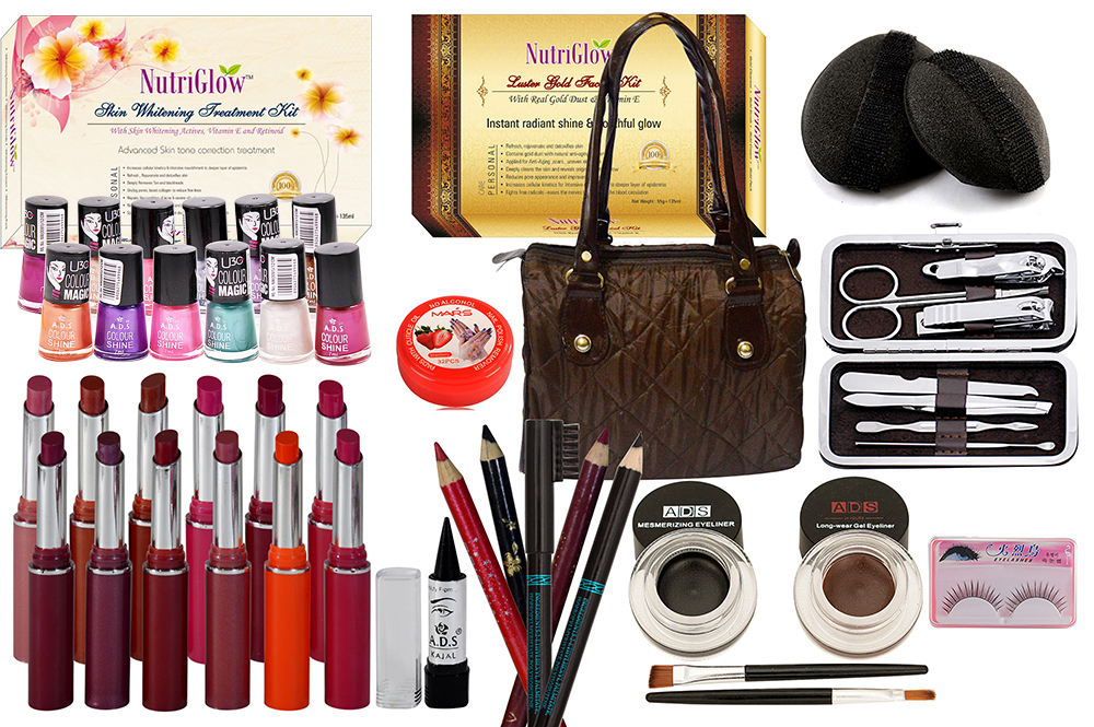 Buy Adbeni Combo Make Up Set Pack Of 39 Pcs Online ₹3399 from ShopClues
