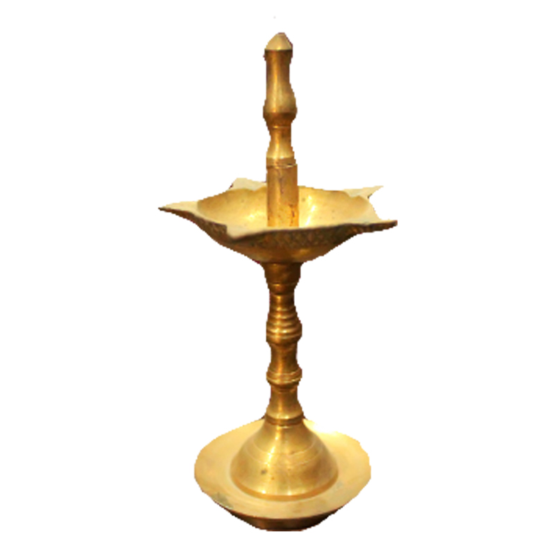 Buy Large Brass Diya Stand Online @ ₹599 from ShopClues