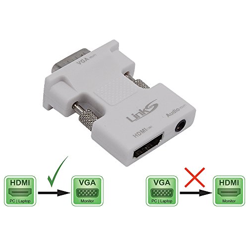 Buy LinkS Active HDMI Female to VGA Male Adapter W 3.5 mm Stereo Cable