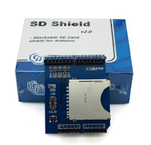 Buy HiLetgo Stackable SD Card Shield for Arduino Online @ ₹1255 from ...