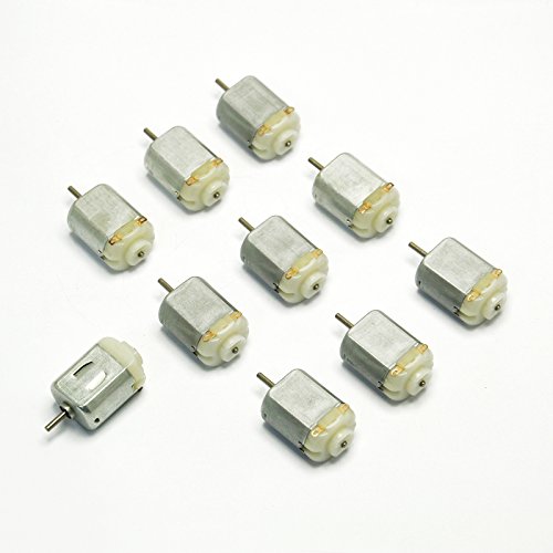 Buy Gikfun DC 3V - 6V 130 Motor 2000 RPM For Arduino Diy (Pack of 10pcs ...