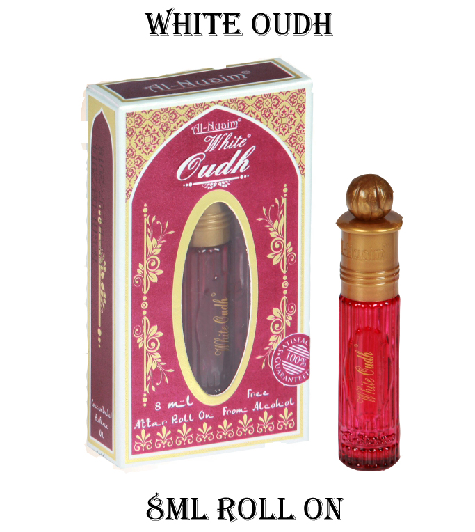 Buy 24ml(8ml X 3) AlNuaim White Oudh Attar 100 Original 100 Alcohol