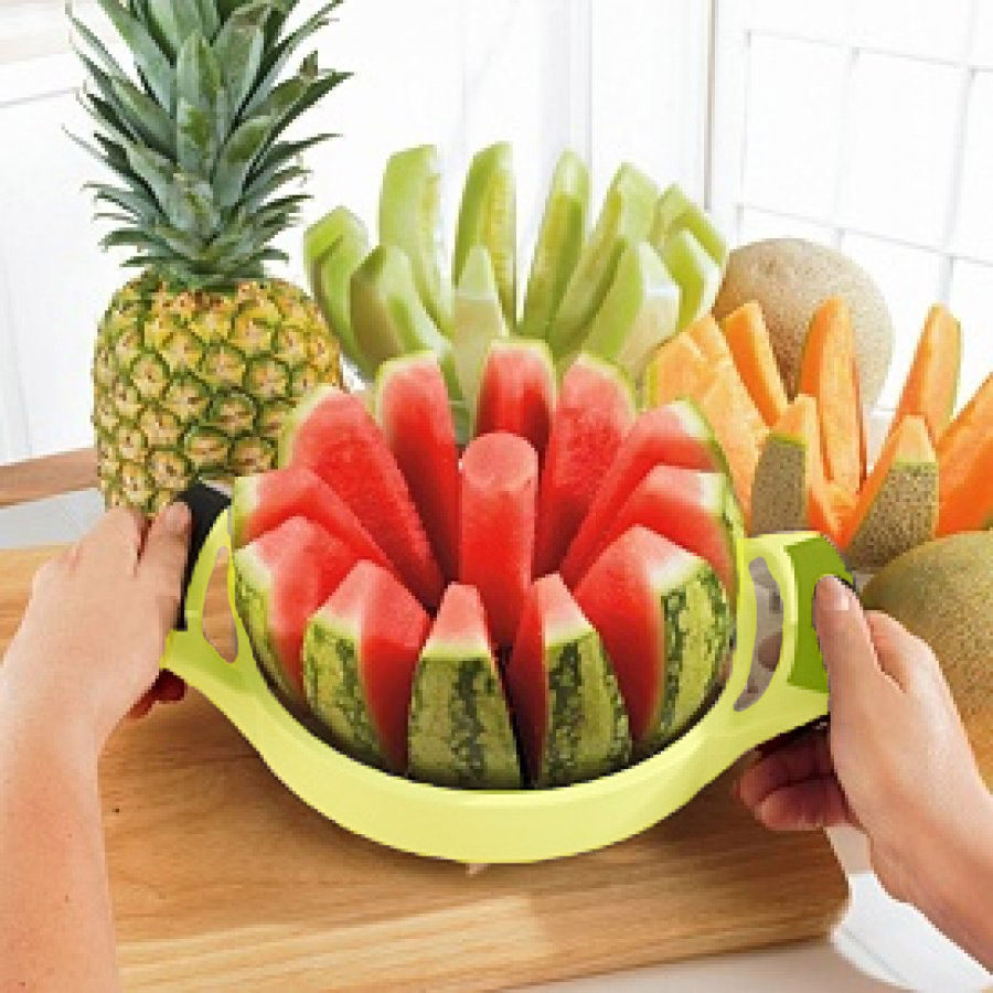 Heavy Duty Stainless Steel Water Melon / Cantaloupe Slicer/ Cutter ...