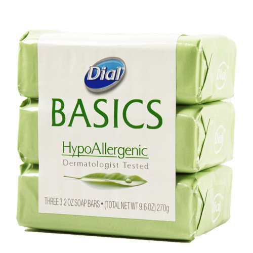 Buy Dial Basics HypoAllergenic Dermatologist Tested Bar Soap, 3.2 oz