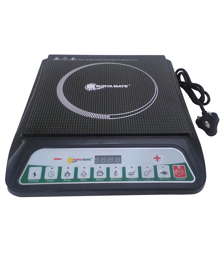 Buy SURYA MATE INDUCTION COOK TOP WITH 3000ML INDUCTION BASE PRESSURE