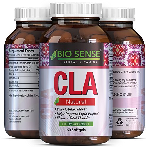 Buy CLA Supplement Safflower Oil Conjugated Linoleic Acid Lose