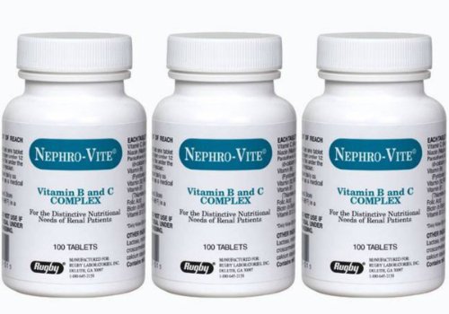 Buy Nephro-vite Supplement B & C Complex 0.8 Mg Bottle of 100 Tablets ...