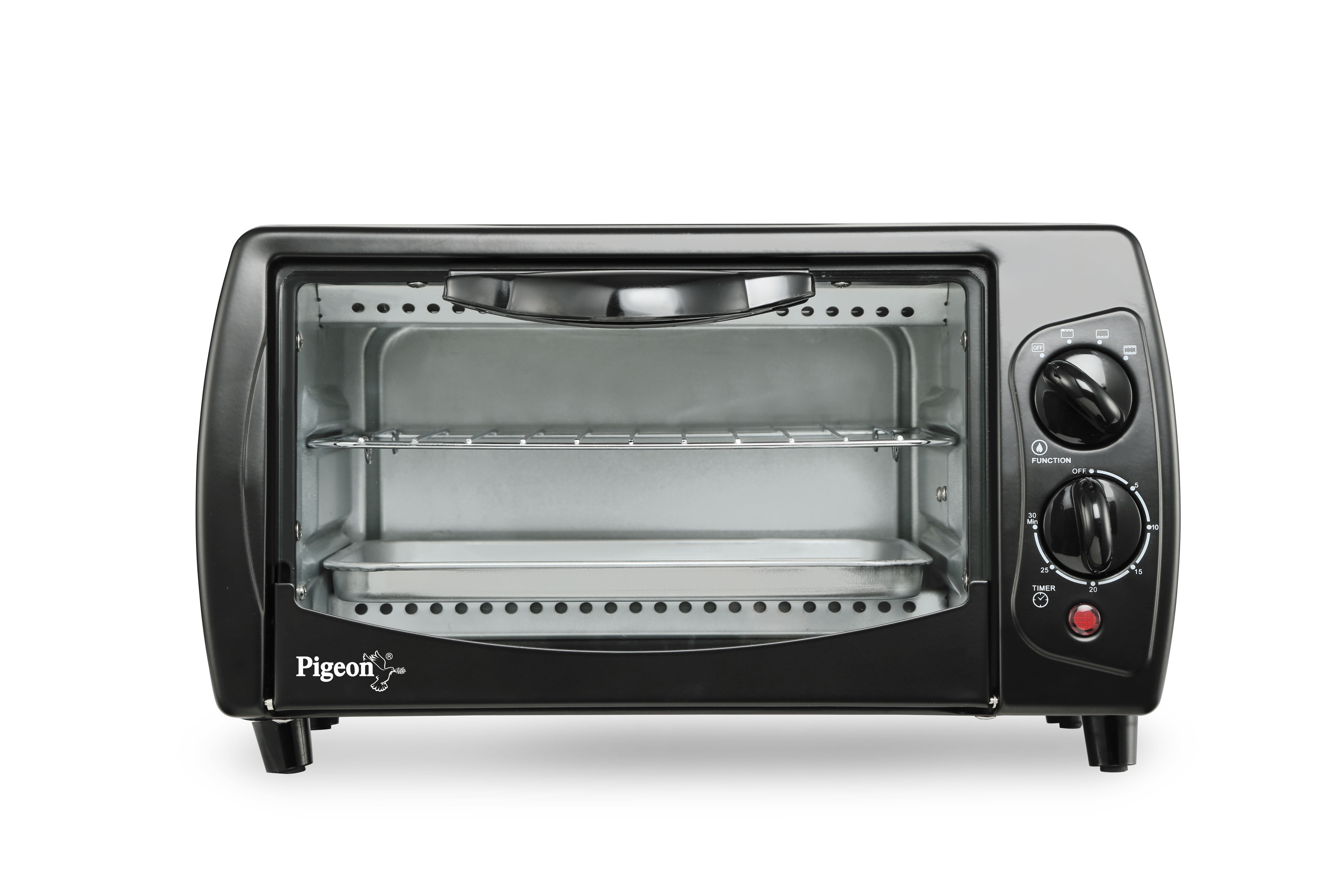 Pigeon 9 L Oven Toaster Griller OTG Black , OTG's