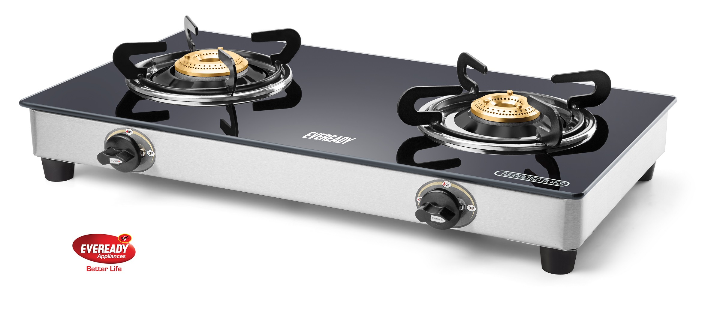 Buy Eveready TGC 2B 2 Burner Manual Gas Stove Online ₹2700 from ShopClues