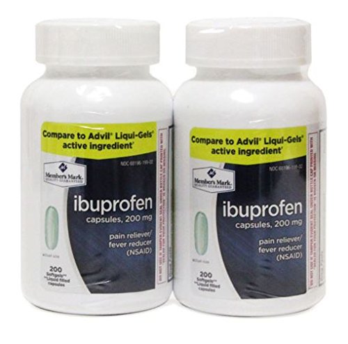 Buy Member's Mark 200mg Ibuprofen Pain Reliver Fever Reducer NSAID