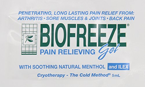 Buy Biofreeze Pain Relieving Gel - 5 gram Travel Packets (36) Online ...