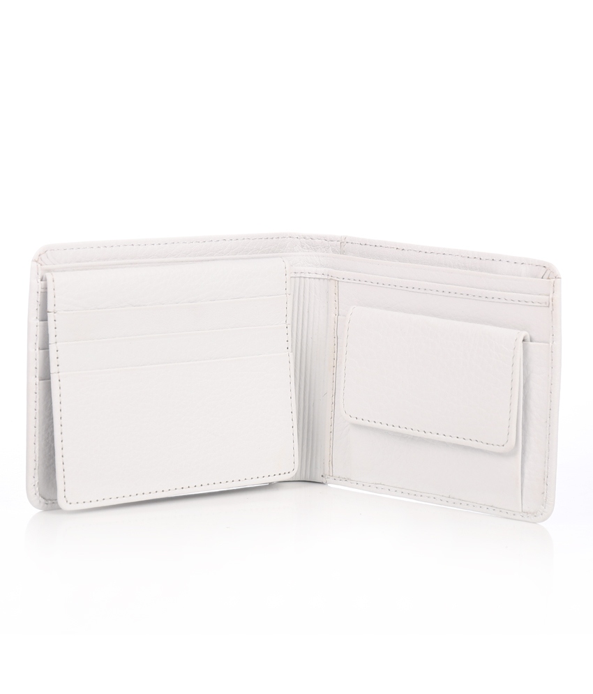 Neo Stitch Wallet White