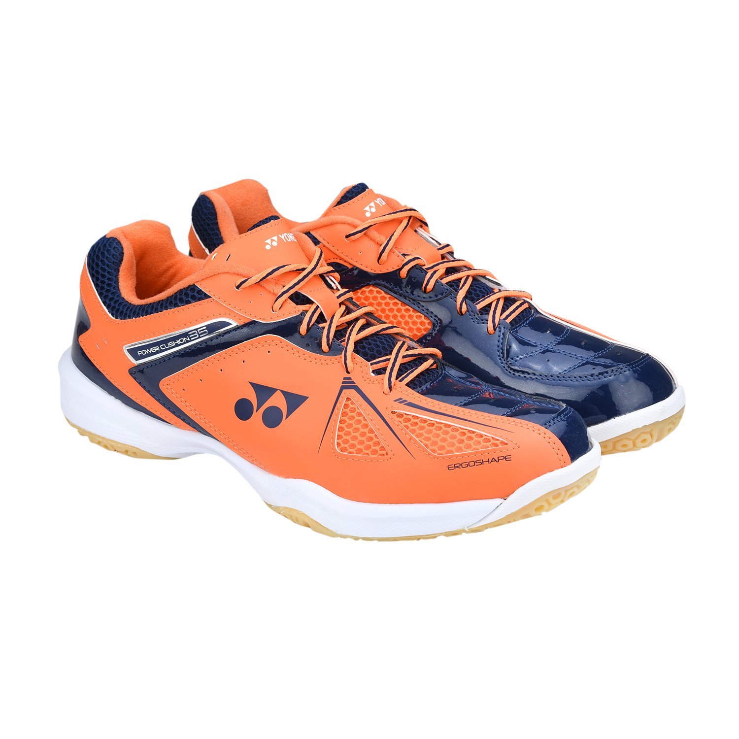 Buy Yonex Power Cushion Shb Badminton Shoes, (Orange) Online @ ₹4050 ...