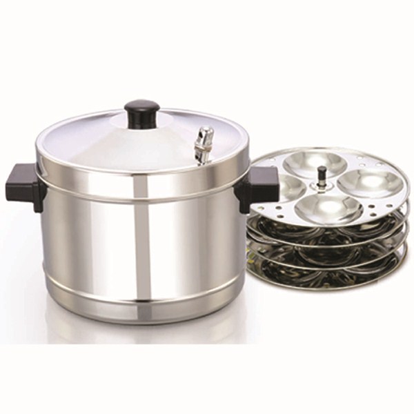 PIGEON SS IDLY COOKER 4 plates