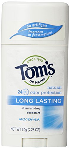 Tom'S Of Maine Natural Deodorant Stick, Unscented, 2.25-Ounce Stick (Pack Of 6)