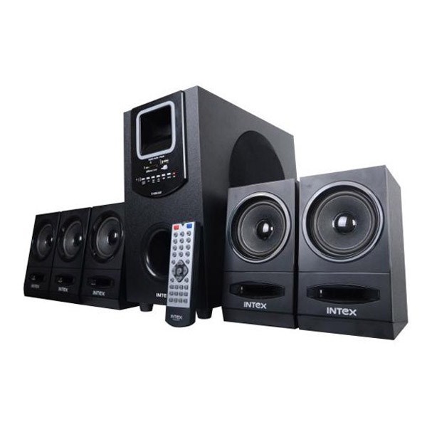 Intex IT 4200 SUF 5.1 Multimedia Speakers (with FM & USB, MMC/SD)