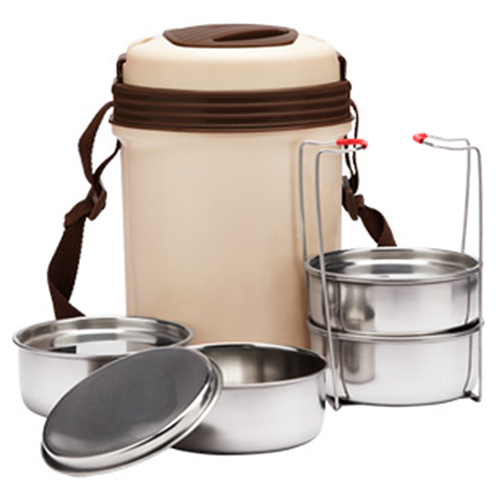 Milton Electron (4) Lunch Box - Set of 4 Containers Prices in India