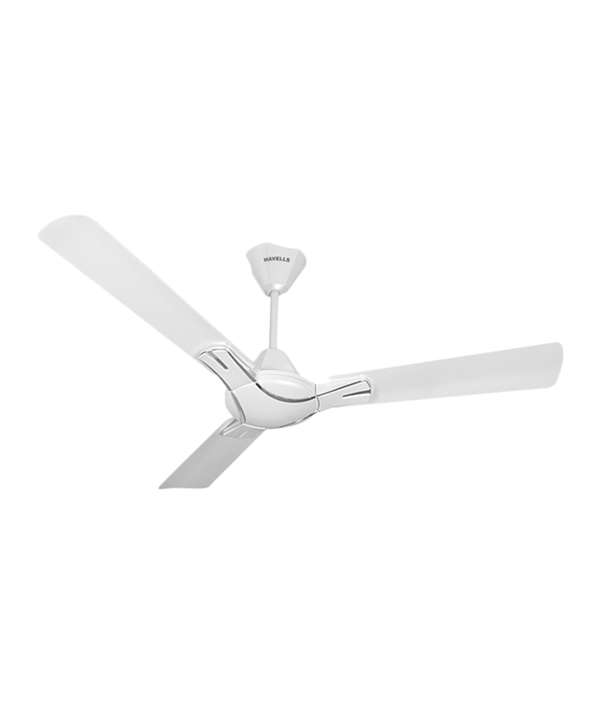 Havells 1200Mm 48 Ceiling Fan Nicola Pearl White-Silver , Fans