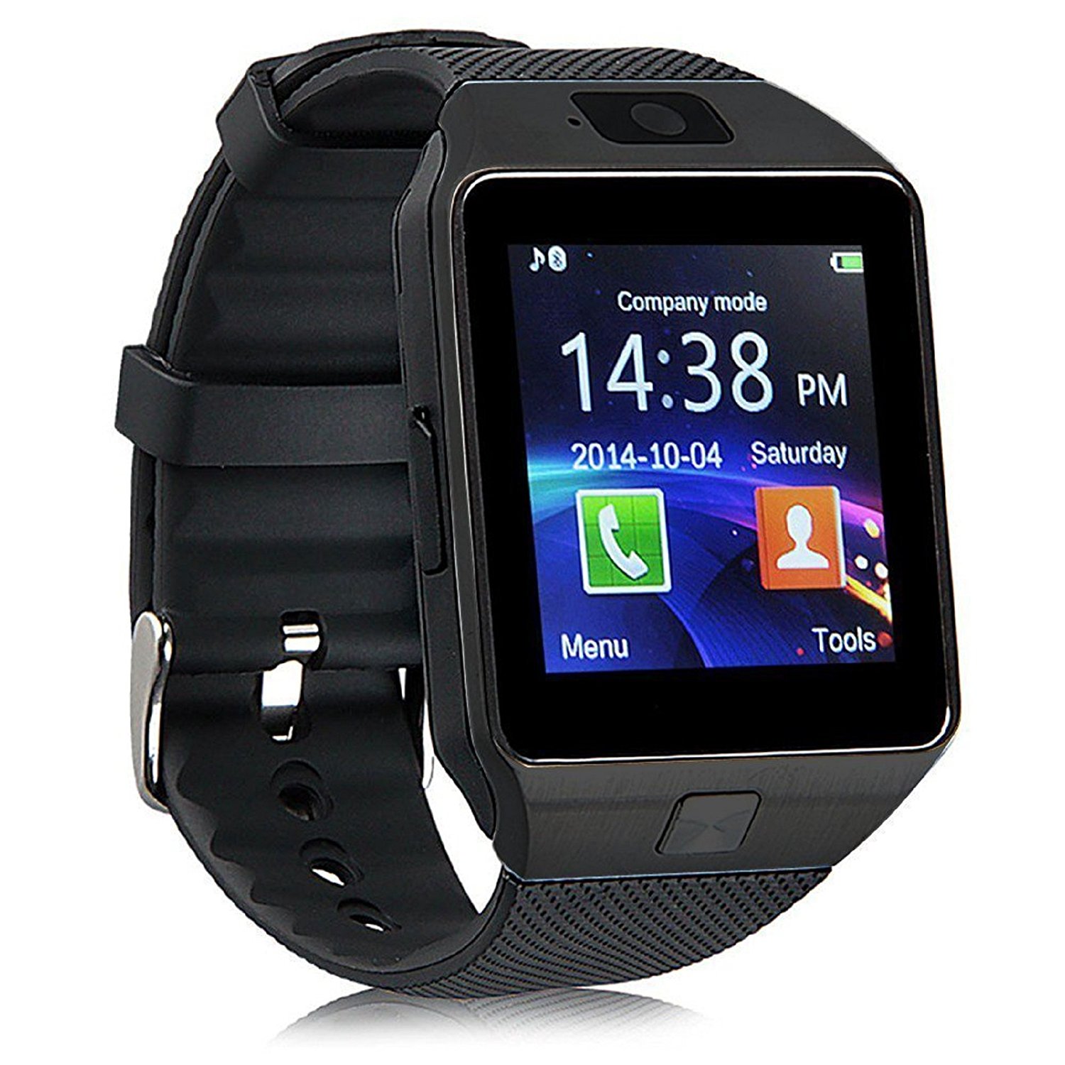 jm black smart watch