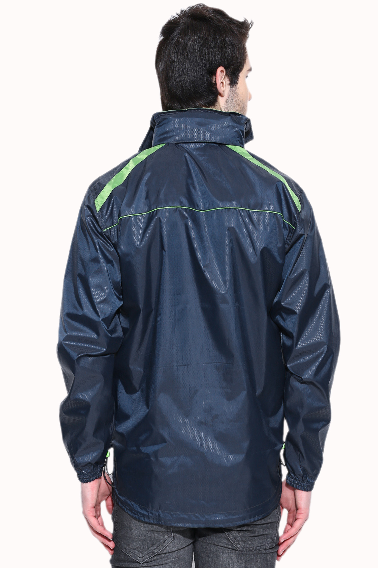 Buy SPORTS 52 WEAR MENS POLYESTER REVERSIBLE RAIN JACKET Online ₹1497