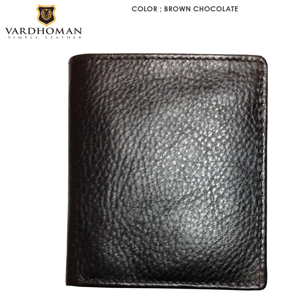 Genuine Leather Mens Wallet-686-b069-brown