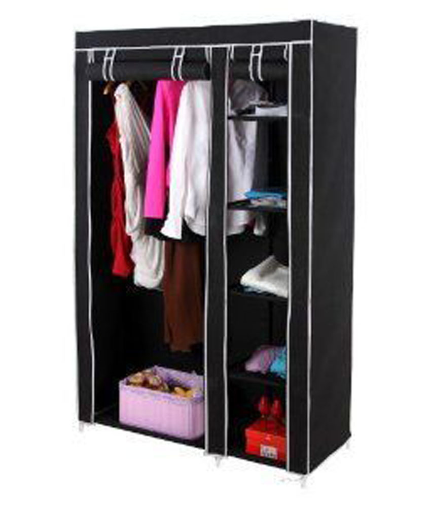 Buy Folding Wardrobe Cupboard AlmirahIVCFF Online ₹1699 from ShopClues