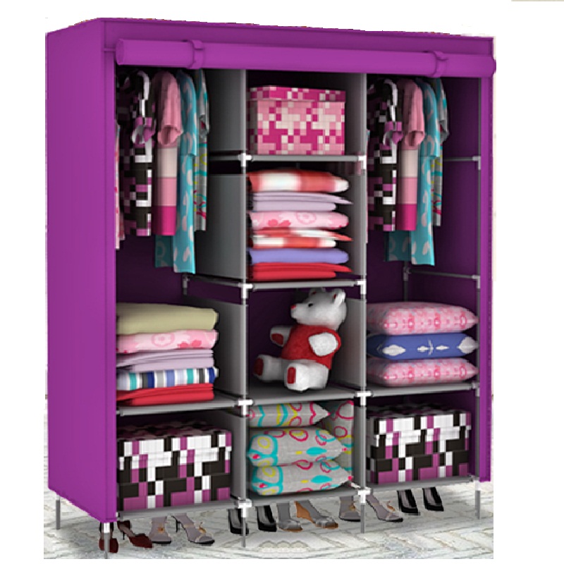 Buy FOLDING WARDROBE CUPBOARD ALMIRAHXI PPL Online ₹2550 from ShopClues