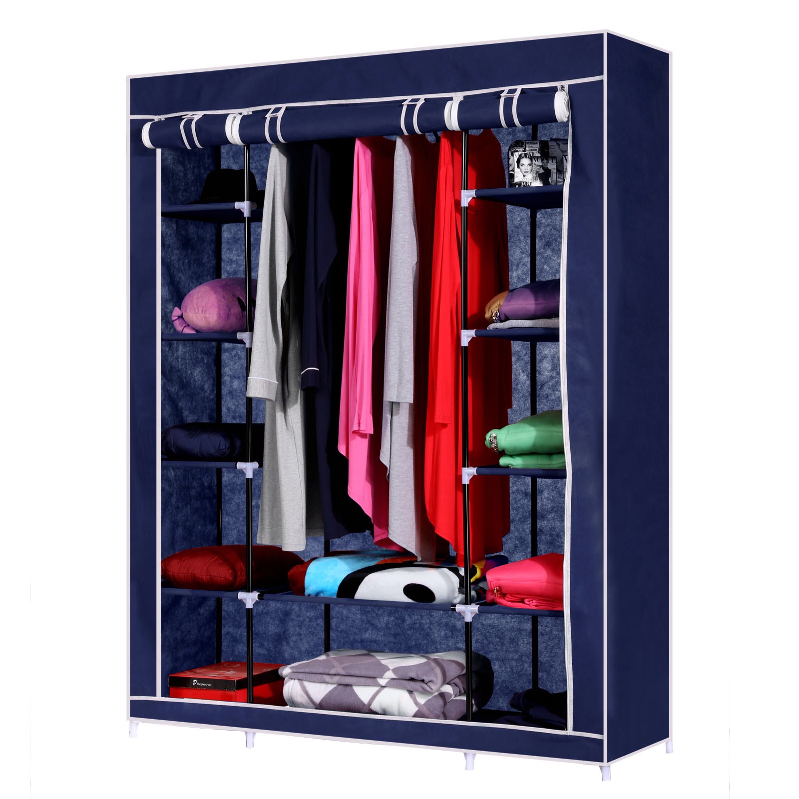 Buy FOLDING WARDROBE CUPBOARD ALMIRAHXII DOUBLE Online ₹2750 from
