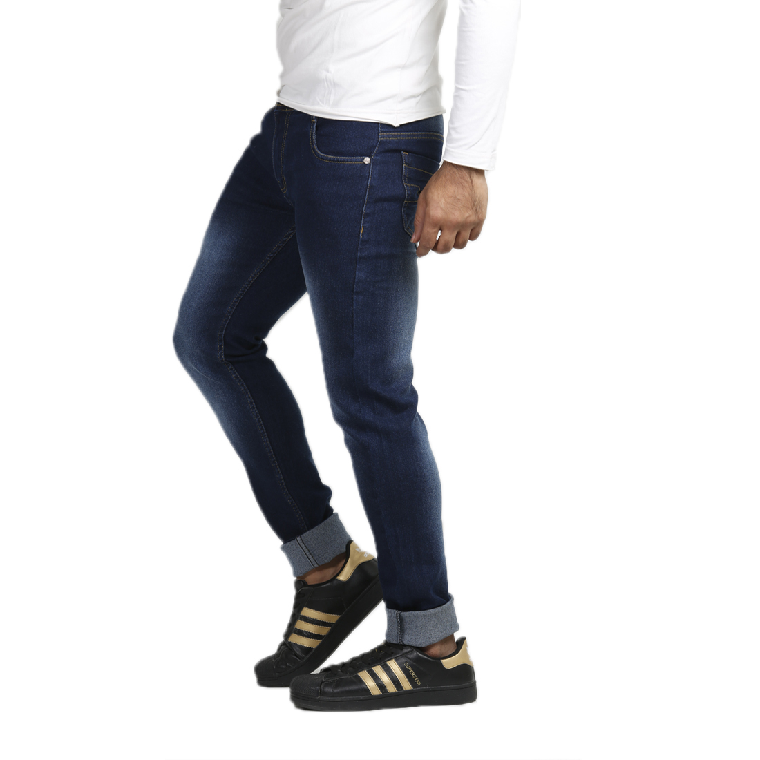 Buy SMART LOOK COMBO OF 3 SOLID MEN'S JEANS Online ₹1249 from ShopClues