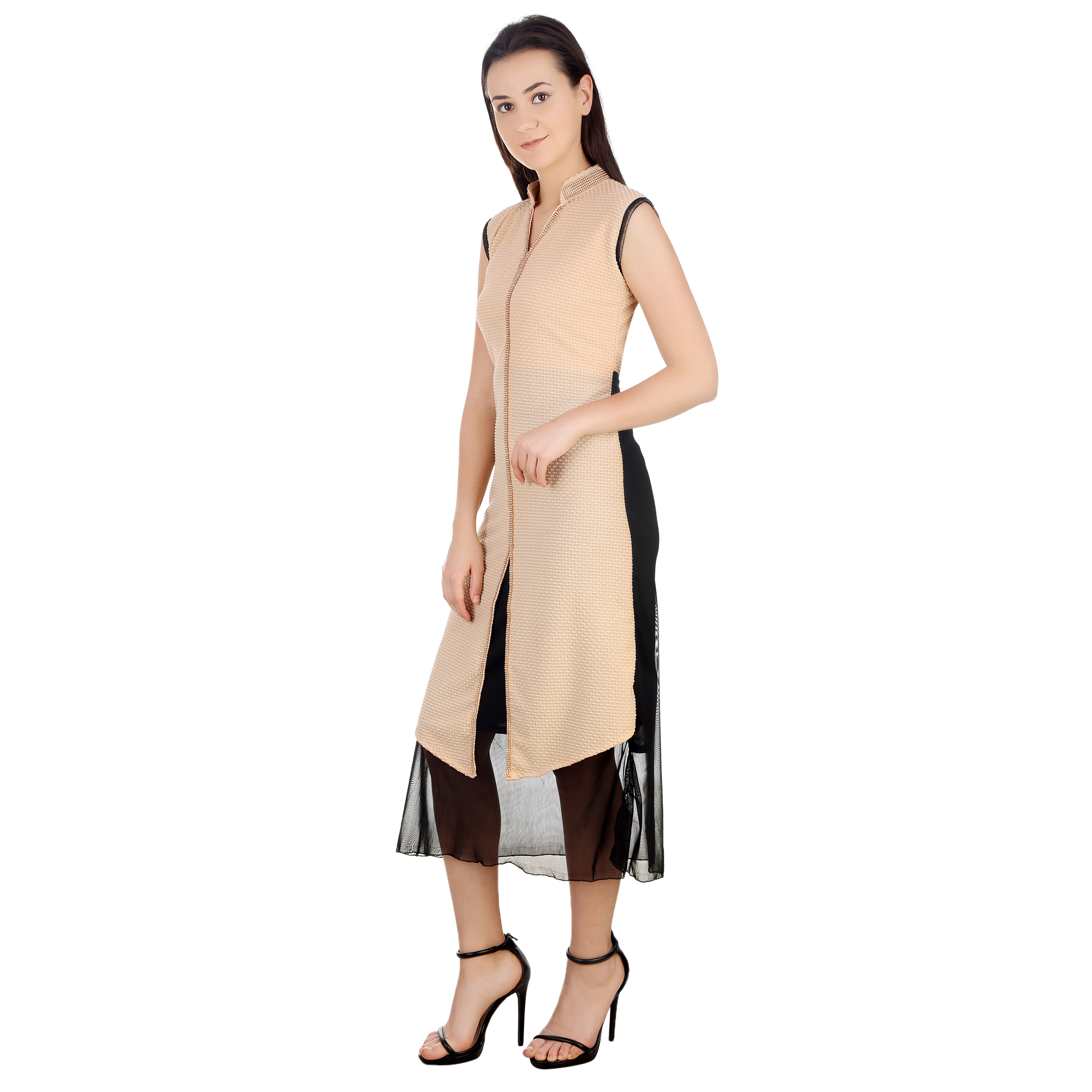 indo western evening gowns