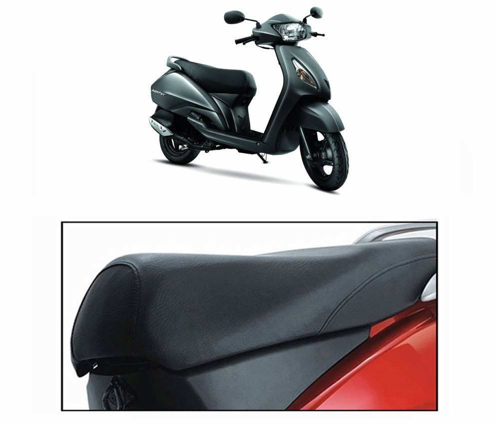 Buy Relax Seat Cover for TVS JUPITER Scooty Black Online