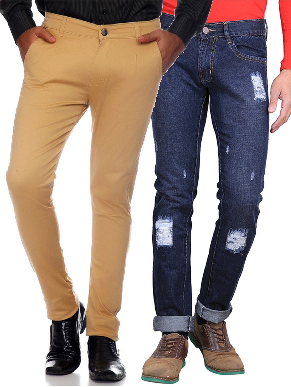 Buy Van Galis Multi Regular Fit Jeans Online @ ₹1299 from ShopClues